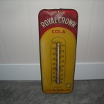 1950's Metal Soda Advertising Thermometer
