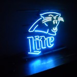 Neon Panthers/ Miller Lite Sign